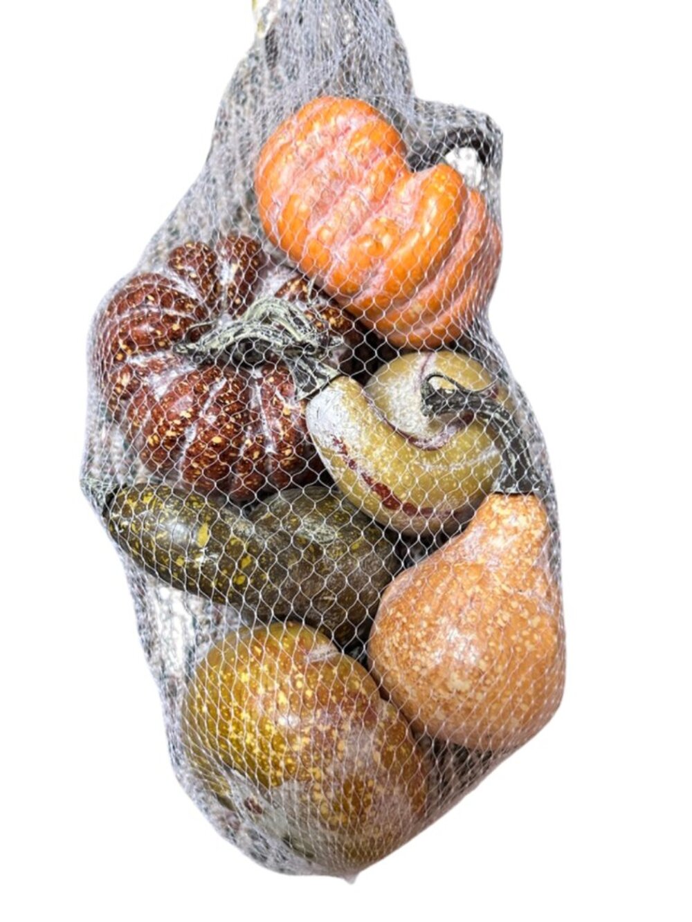 NEW Melrose Assorted Faux Pumpkin Decor - Set of 6